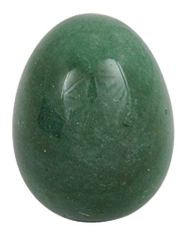 OEUF AVENTURINE VERTE - PIECE DE 30 X 45 MM