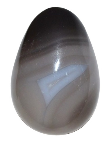 OEUF AGATE RUBANEE - PIECE DE 30 X 45 MM