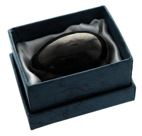 oeuf shungite - piece de 30 x 45 mm