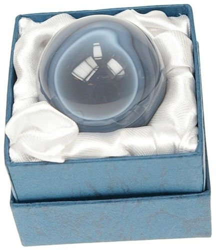 SPHERE AGATE RUBANEE 40 MM - LA PIECE