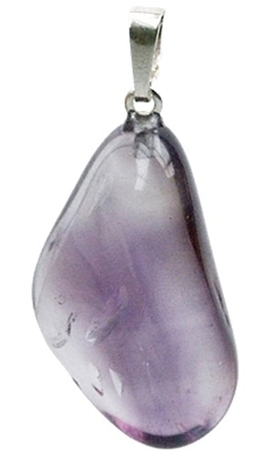 PENDENTIF AMETHYSTE - ENTRE 1 ET 2 CM