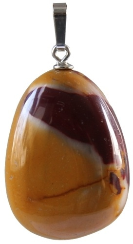 PENDENTIF MOOKAITE - ENTRE 1 ET 2 CM - LA PIECE