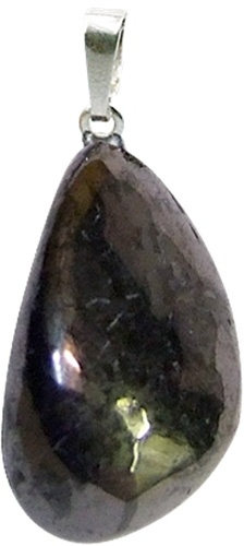 PENDENTIF SHUNGITE - PIECE ENTRE 1 ET 2 CM