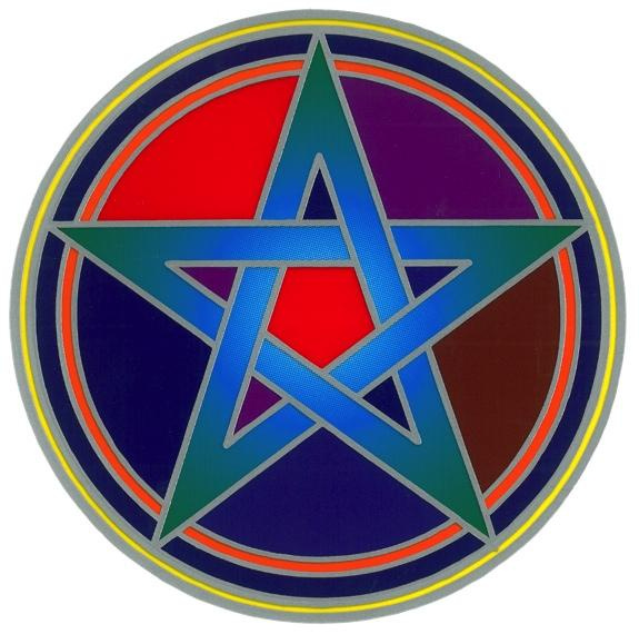AUTOCOLLANT ATTRAPE SOLEIL : PENTACLE