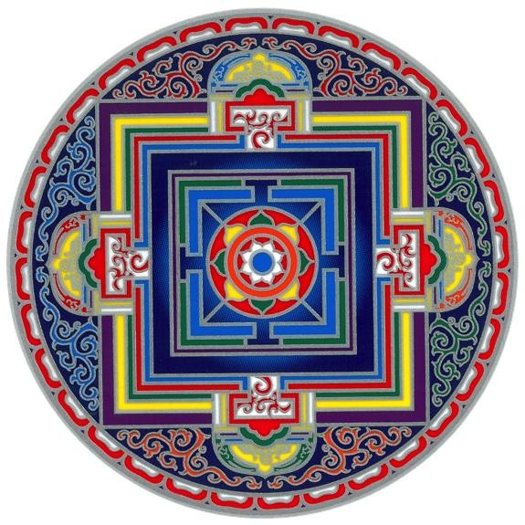 AUTOCOLLANT ATTRAPE-SOLEIL - MANDALA 6