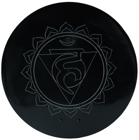 Porte-encens pierre - Chakra Vishuddha