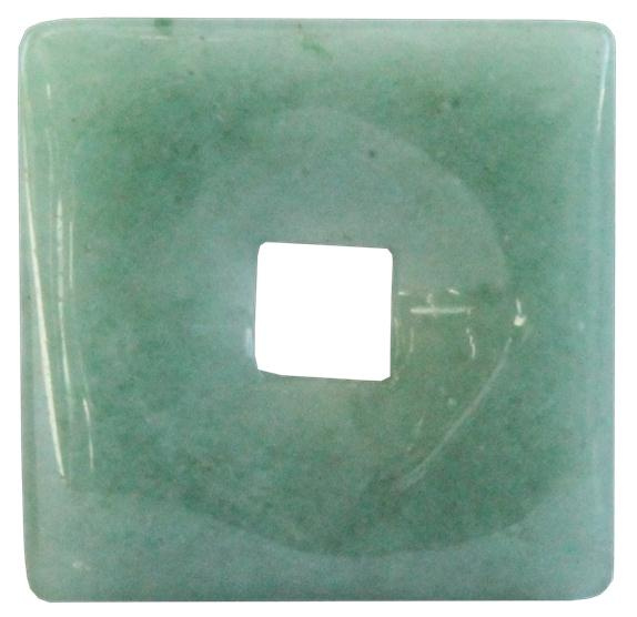 PI CHINOIS CARRE AVENTURINE 30 MM