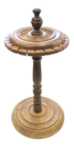 PRESENTOIR BOIS BRUT 24 PENDULES - VIDE