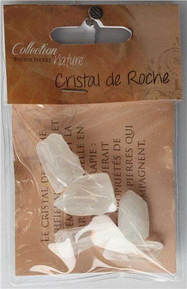Sachet pierres brutes - Cristal de roche