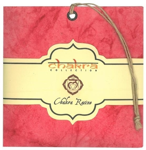 SACHET DE SENTEUR CHAKRA COLLECTION - ROSE - CHAKRA RACINE - LOT DE 5