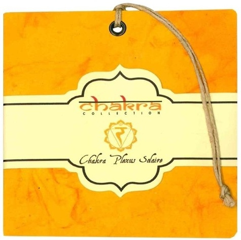 SACHET DE SENTEUR CHAKRA COLLECTION - LAVANDE - CHAKRA PLEXUS SOLAIRE - LOT DE 5