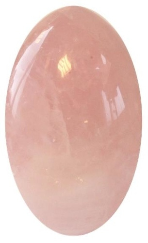 OEUF QUARTZ ROSE - PIECE DE 7 A 8 CM