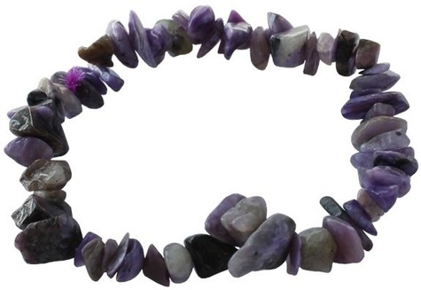 BRACELET BAROQUES CHAROITE - A L'UNITE