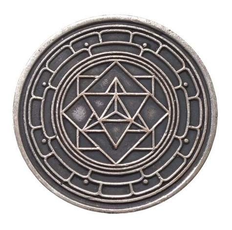 PIECE SACREE MERKABA CUIVRE 4 CM