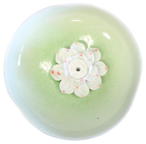 PORTE-ENCENS ANIS AVEC LOTUS