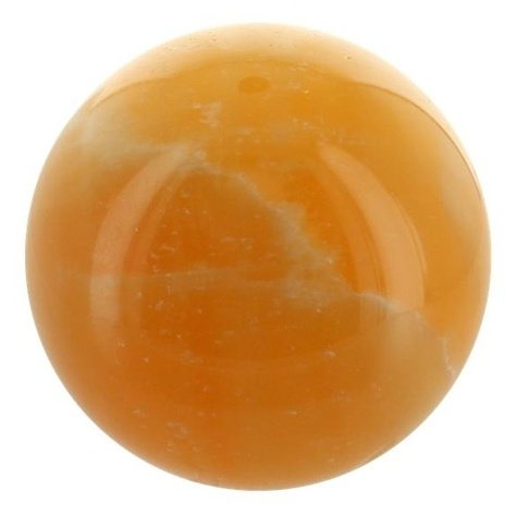 SPHERE CALCITE ORANGE - PIECE DE 6 A 7 CM