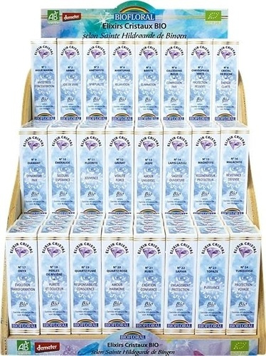 PRESENTOIR 3 X 24 ELIXIRS DE CRISTAUX