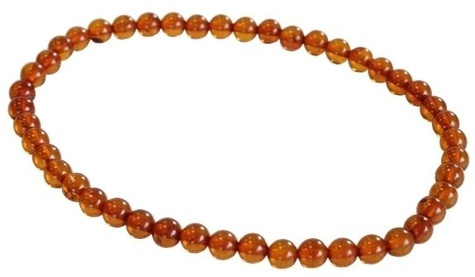 BRACELET AMBRE FORME BOULE 4 MM