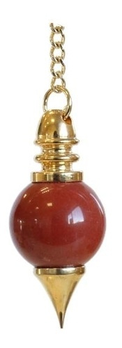 PENDULE SEPHOROTON JASPE ROUGE 20 MM