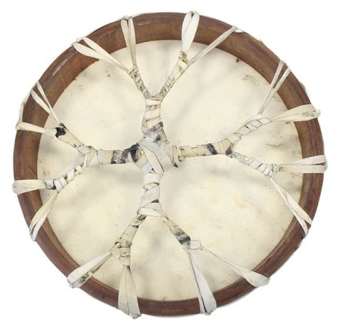 TAM-TAM OU TAMBOUR CHAMANIQUE 4 DIRECTIONS