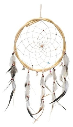 DREAMCATCHER NATUREL EN BOIS DE SAULE GM