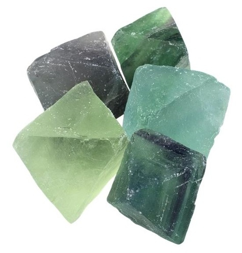 FLUORITE GROS MORCEAUX - SACHET DE 250 GR