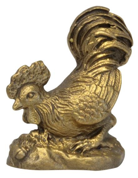 LES SIGNES CHINOIS - COQ - LAITON DORE