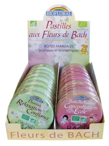 PRESENTOIR 2 X 10 PASTILLES PETIT TOURBILLON CONCENTRATION & RELAXATION