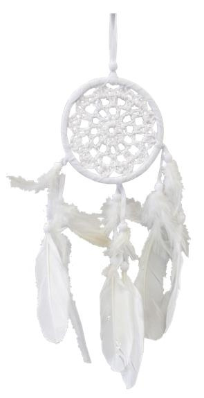 ATTRAPE-REVES CROCHET BLANC CANDIDE - PM
