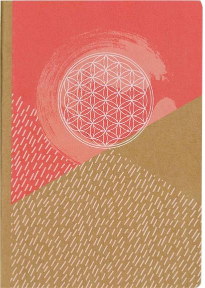 CARNET FLEUR DE VIE - A5 - 64 PAGES