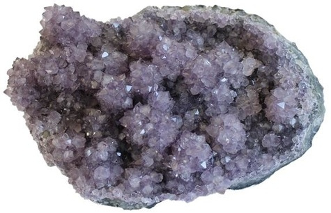 DRUSE AMETHYSTE NON POLIE < 250 GRAMMES