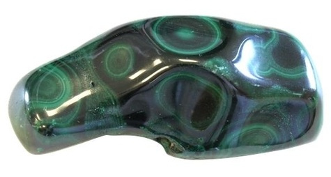 FORME LIBRE POLIE MALACHITE - 250 A 300 GRAMMES