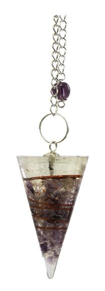 PENDULE ORGONITE VIOLET