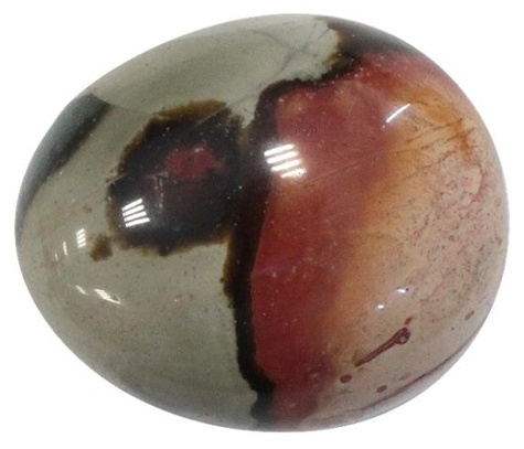 GALET 4 A 6 CM - JASPE POLYCHROME