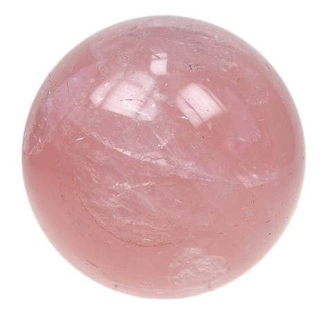 SPHERE QUARTZ ROSE - PIECE DE 7 A 8 CM
