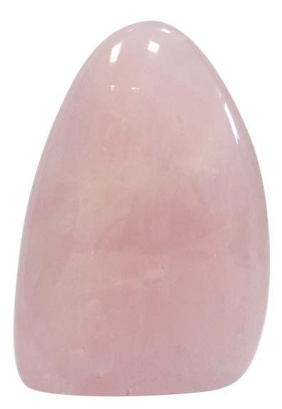 FORME LIBRE QUARTZ ROSE POLIE - PIECE DE 200 A 500 GR