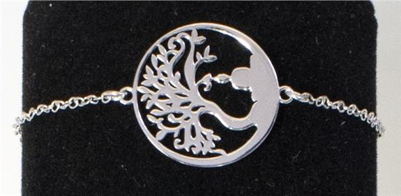 BRACELET MEDITATION ARBRE DE VIE - ARGENT 925