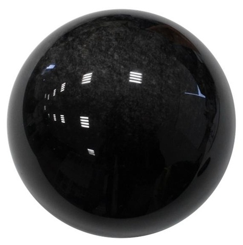 SPHERE OBSIDIENNE ARGENTEE - 1 A 1,250 KILO