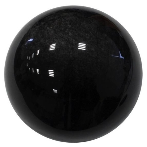 SPHERE OBSIDIENNE ARGENTEE - 1,75 A 2 KILOS