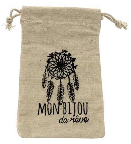 pochon coton mon bijou de reve