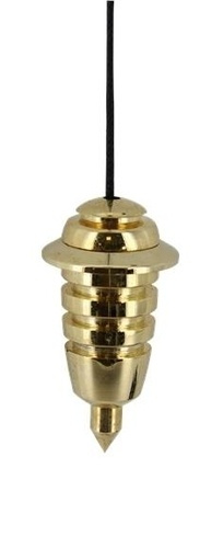 PENDULE METAL CONIQUE 5 ANNEAUX