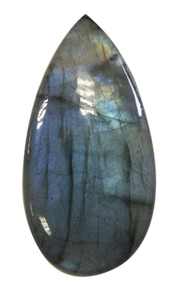 CABOCHON LABRADORITE 2 CM X 4 CM