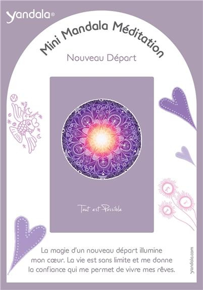 CARTE MEDITATION YANDALA NOUVEAU DEPART