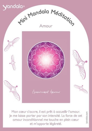 CARTE MEDITATION YANDALA AMOUR