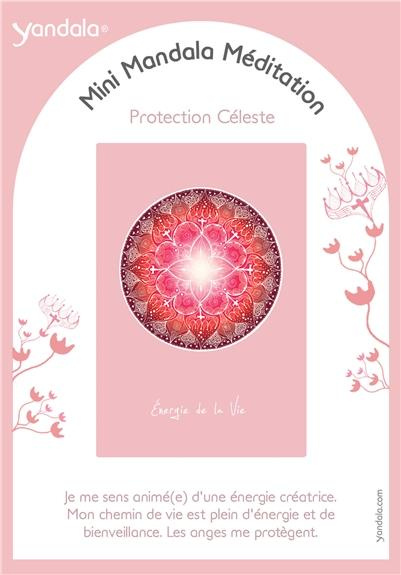 CARTE MEDITATION YANDALA - PROTECTION CELESTE