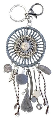 PORTE CLEFS - DREAMCATCHER - GRIS