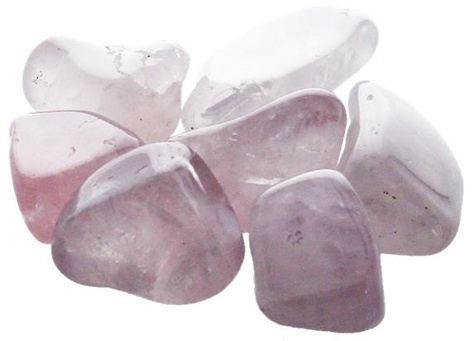 PIERRES ROULEES QUARTZ ROSE - TAILLE M - SACHET 500 GRS