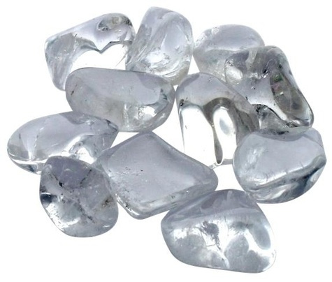 Pierres Roulées Cristal de Roche - Taille M - Sachet 500 grs