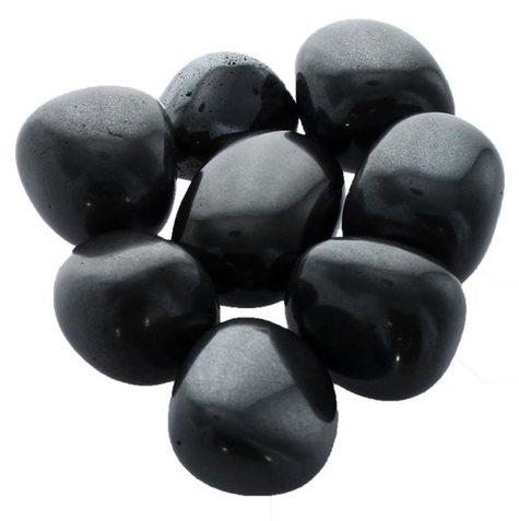 PIERRES ROULEES HEMATITE - TAILLE M - SACHET 500 GRS