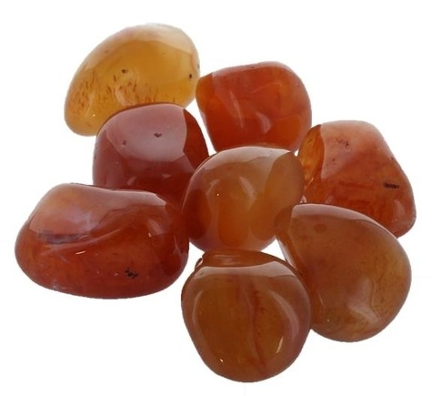 PIERRES ROULEES CORNALINE - TAILLE M - SACHET 1 KG